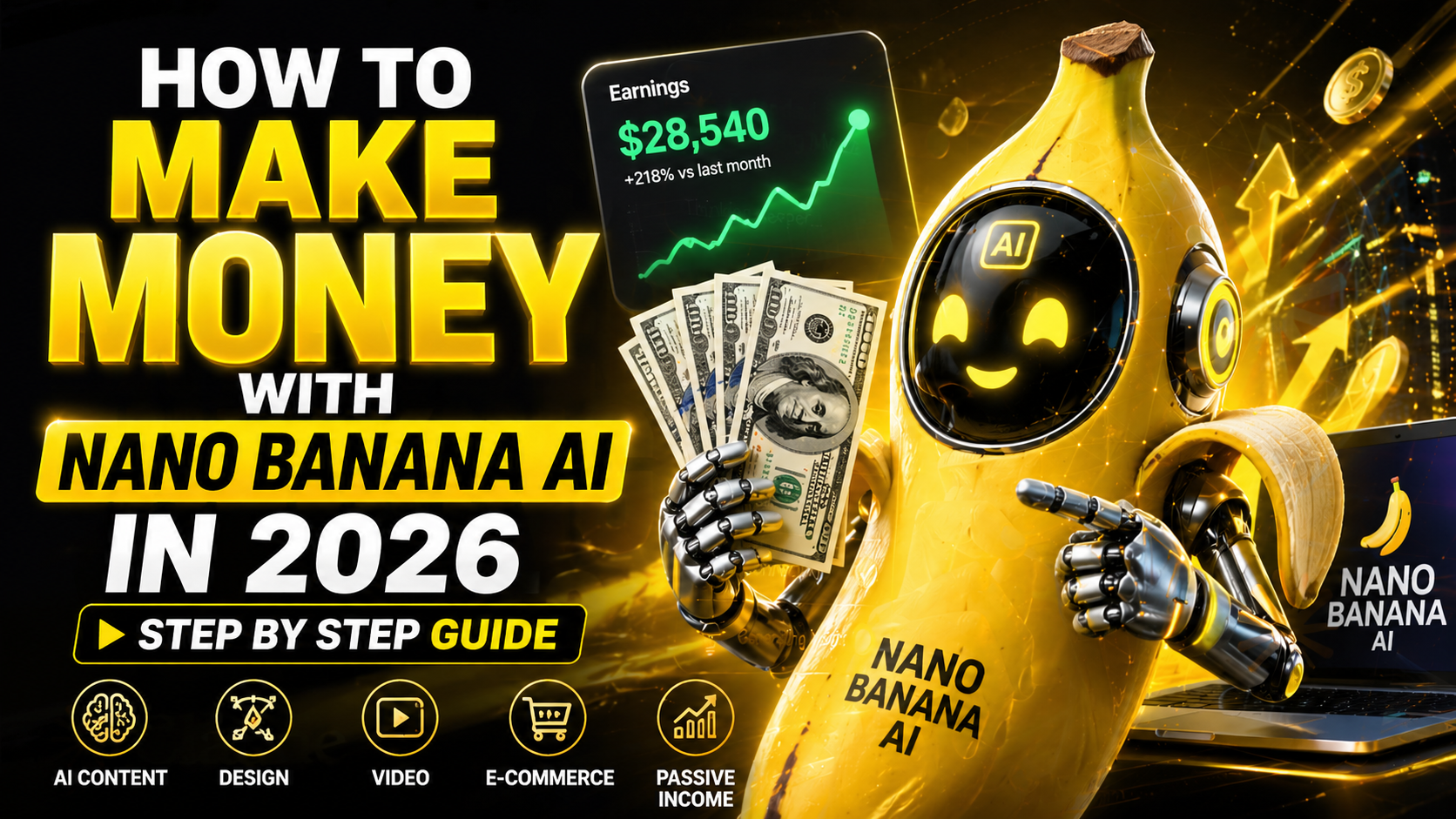 How to Make Money With Nano Banana AI in 2026 Step by Step Guide